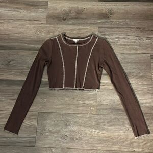 Reverse-stitch Garage Long Sleeve